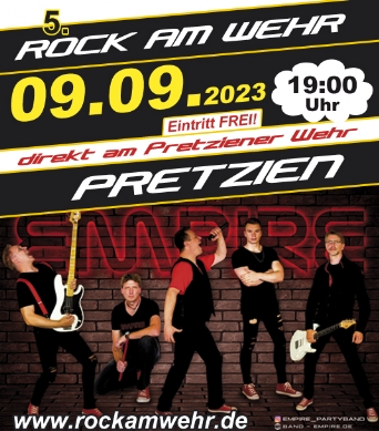 CTSMedia-Agentur Pretzien | Rock am Wehr 2023