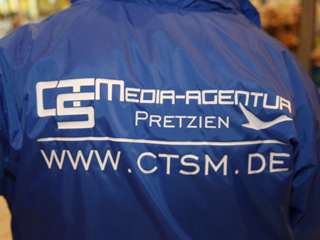 CTSMedia-Agentur Pretzien | Textilbeschriftung